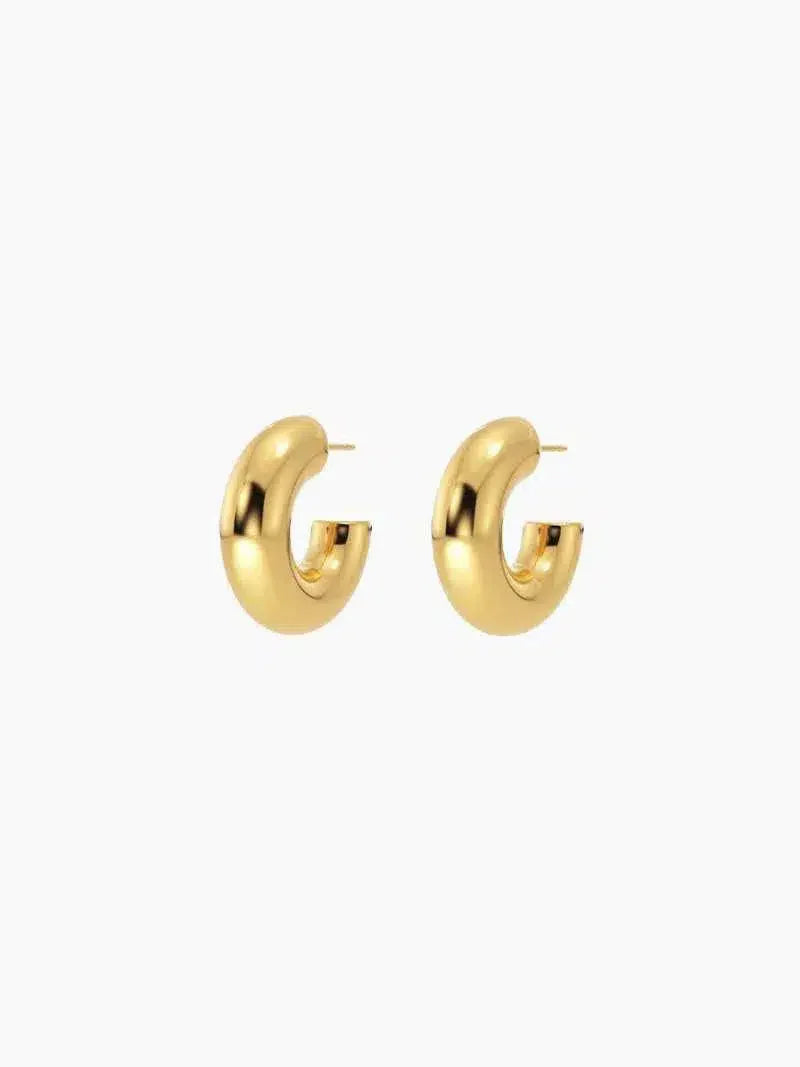 Amore – Chunky design – Hoop earrings-15137989689728-Santi Vento Atelier