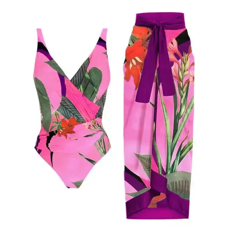 Annabelle – Wrap-style design – Swimsuit set-15138008236416-Santi Vento Atelier