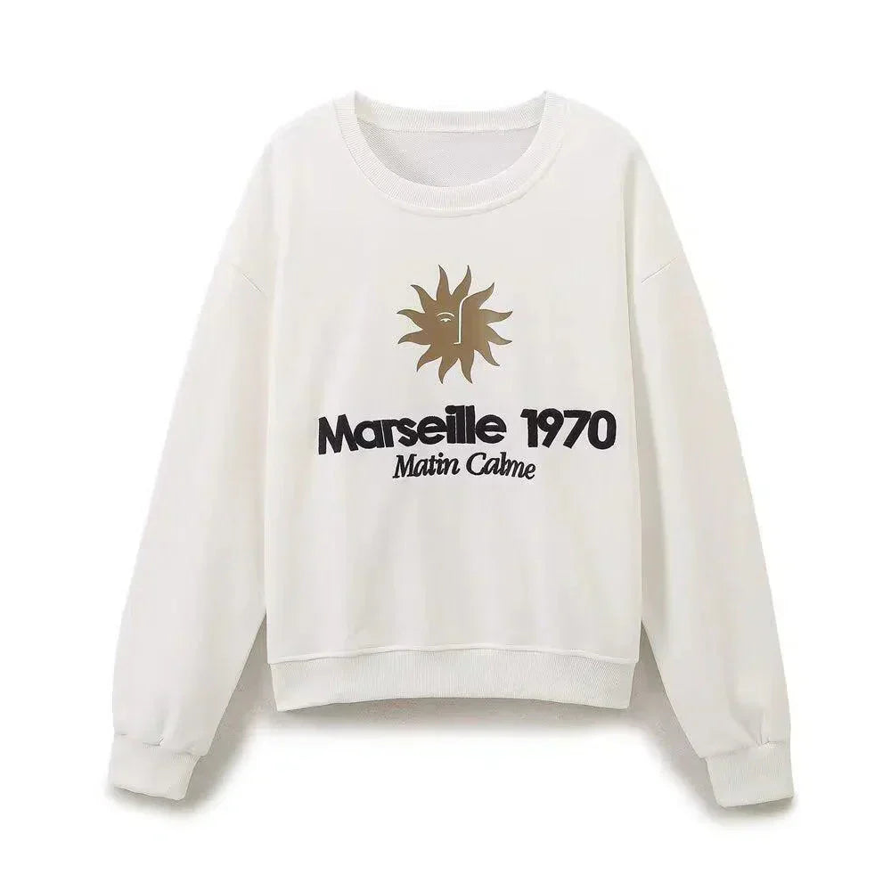 Antoinette – Crew neck sweatshirt – Wide pants – Marseille lounge set-15141242274176-Santi Vento Atelier