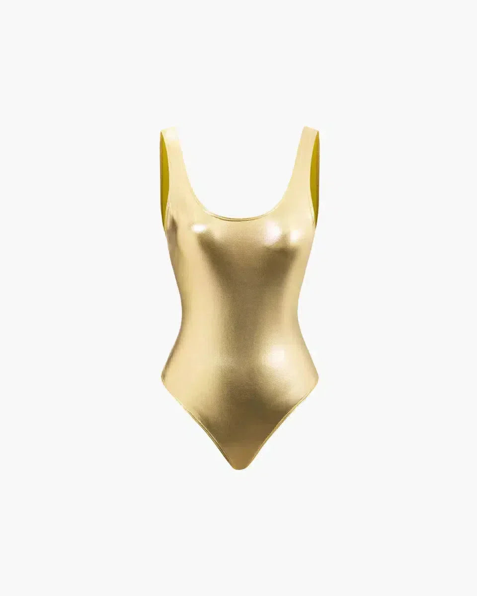 Avaris – Shimmering statement – Metallic one-piece-15138007679360-Santi Vento Atelier