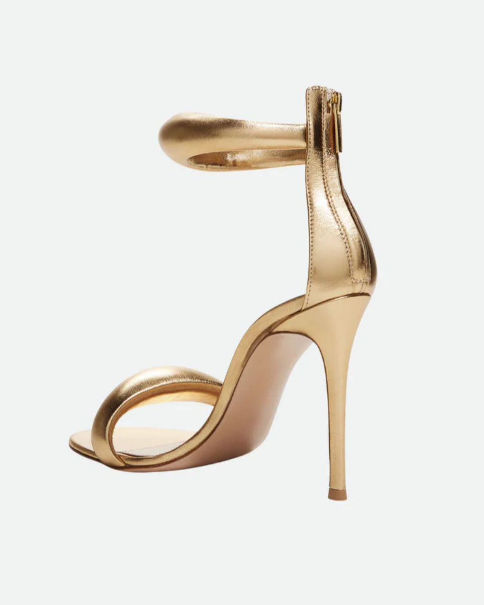 Clémence – Stiletto design – Puffy ankle strap heels-15137993032064-Santi Vento Atelier