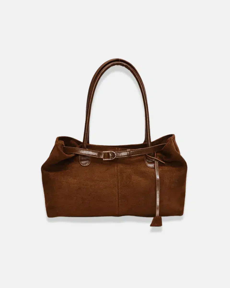 Damon – Autumn elegance – Suede tote bag-15137974518144-Santi Vento Atelier