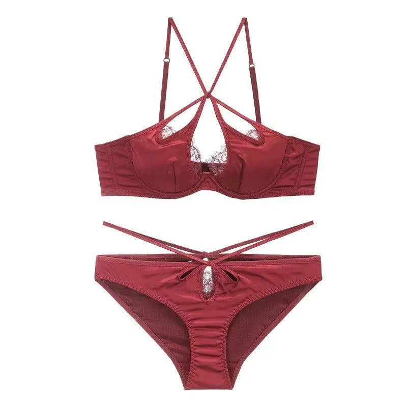 Florana – Lace halter – Lingerie set-15138005352832-Santi Vento Atelier