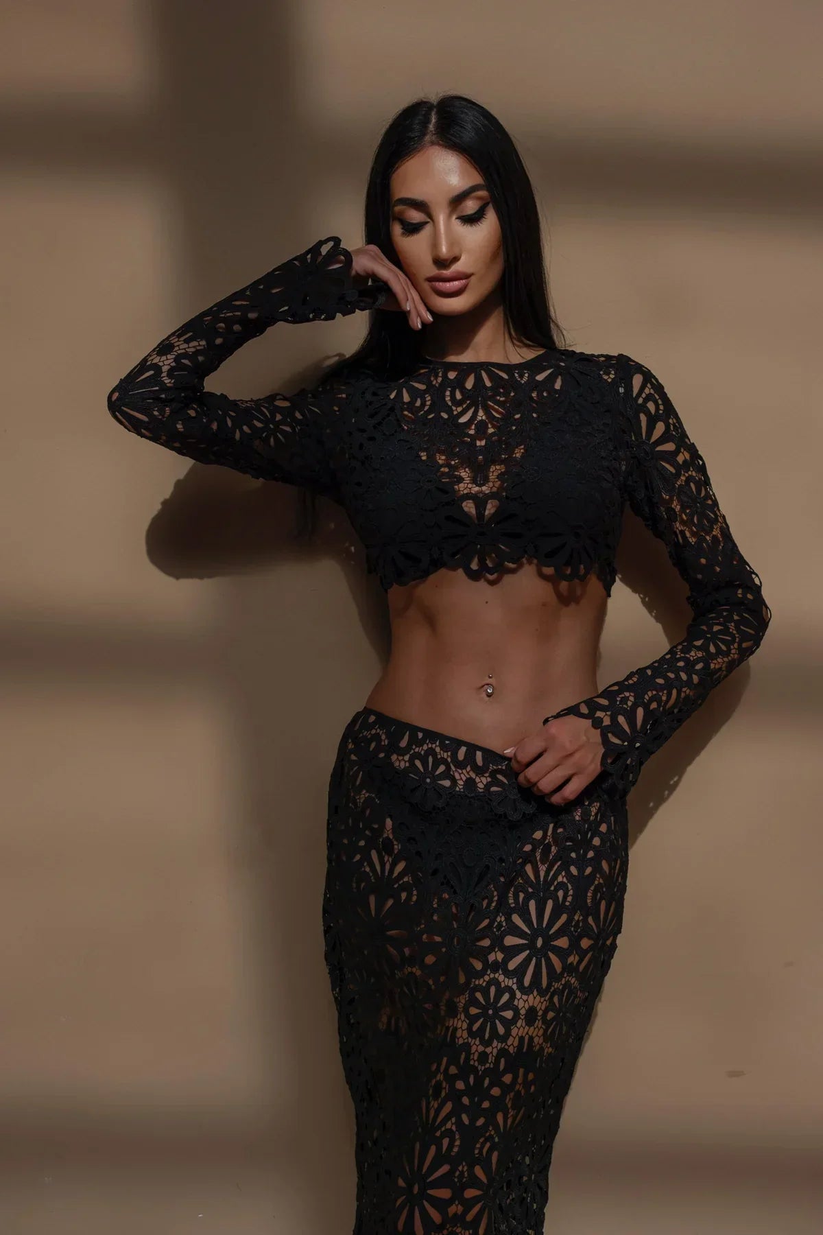 Ravelline – Crochet floral – Co-ord set-15167891079552-Santi Vento Atelier