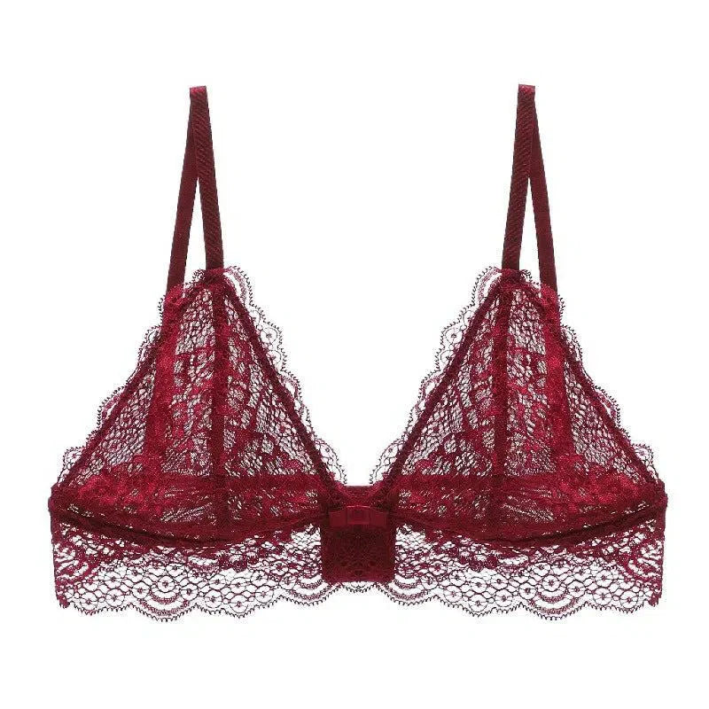 Linore – Lace triangle – Bralette-15138007187840-Santi Vento Atelier