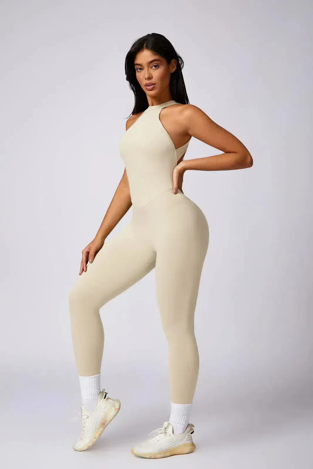 Lolanda – Open-back design – Relaxed fit jumpsuit-15137996833152-Santi Vento Atelier
