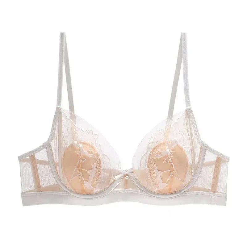 Nivara – Mesh floral – Lingerie set-15138004828544-Santi Vento Atelier