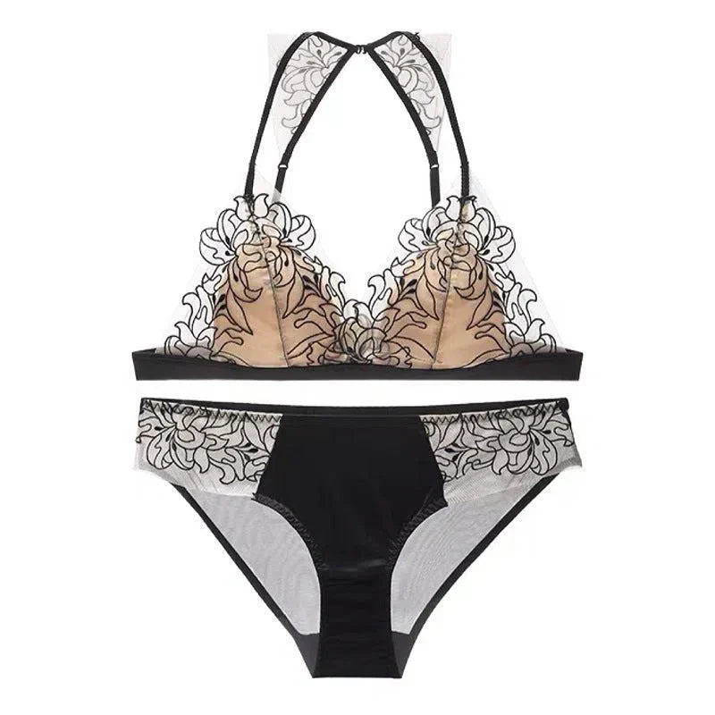 Oriana – Lace halter – Lingerie set-15138004894080-Santi Vento Atelier
