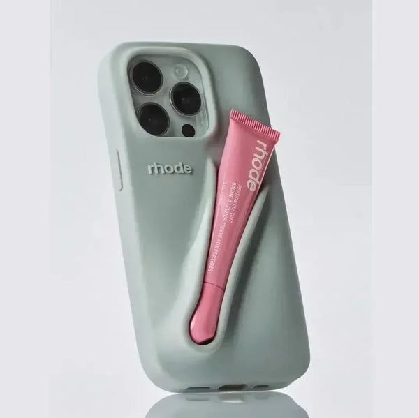 Portarelle – Lip gloss slot – Silicone phone case-15148535579008-Santi Vento Atelier