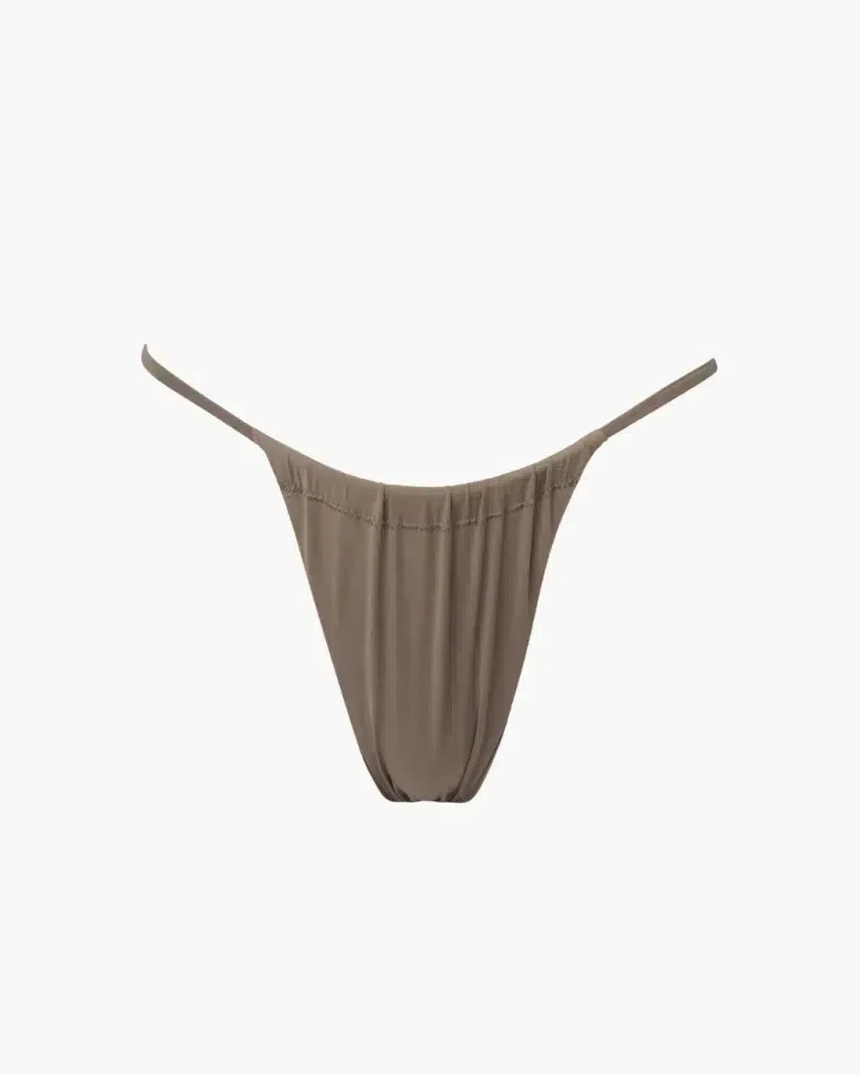 Seanna – Scrunchable coverage – Toast bikini bottom-15138010464640-Santi Vento Atelier
