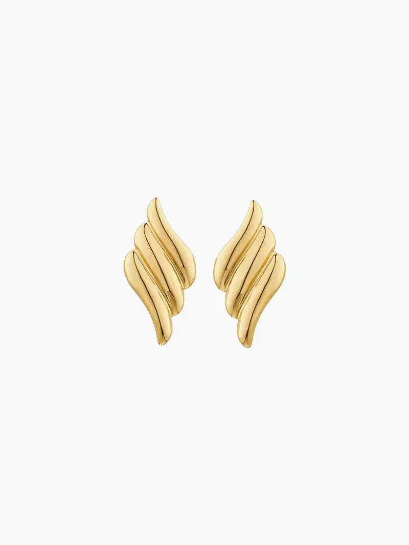 Seraphina – Angel design – Gold-plated earrings-15137989656960-Santi Vento Atelier