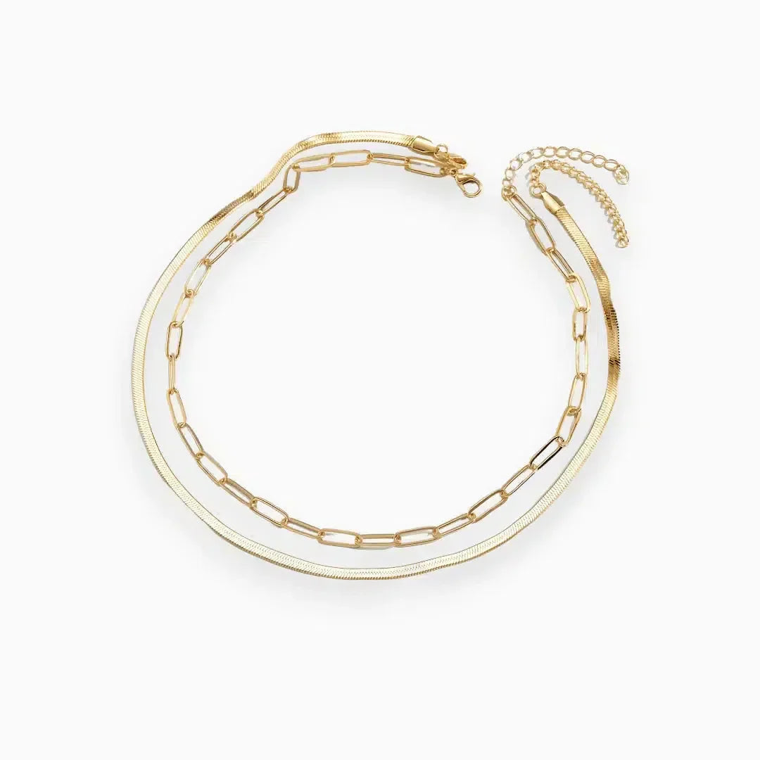 Serpentia – Snake-chain design – Necklace-15137989263744-Santi Vento Atelier