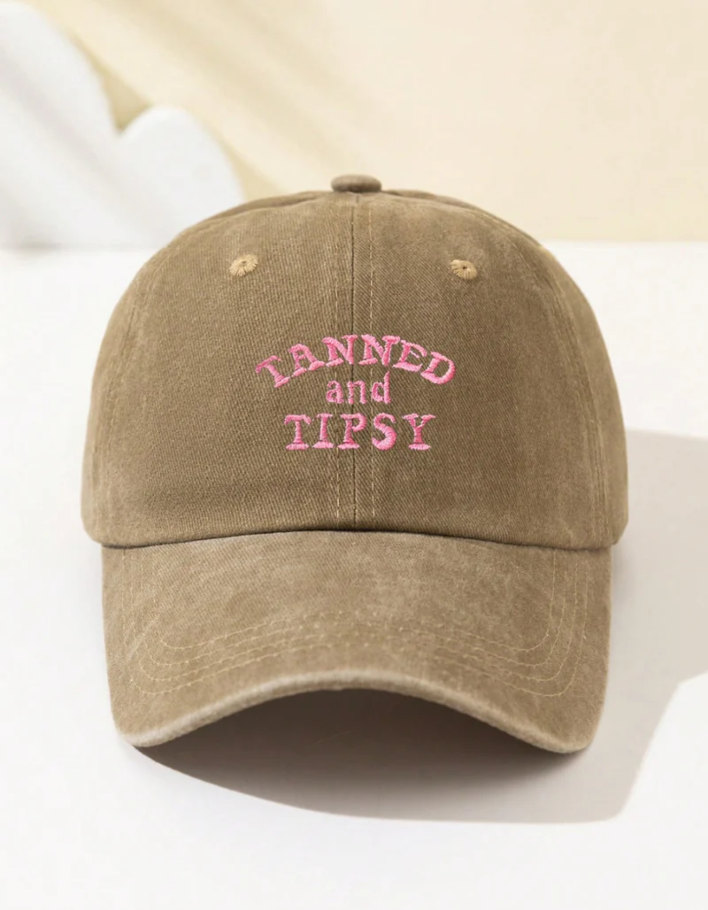 Tipselle – Slogan charm – Cotton baseball cap-15144695628160-Santi Vento Atelier