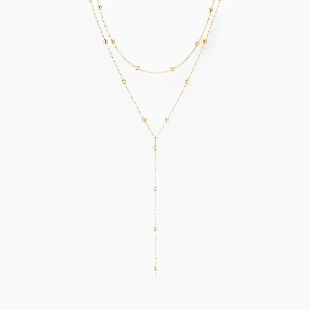 Vivielle – Tribal-inspired tassel design – Necklace-15137989230976-Santi Vento Atelier