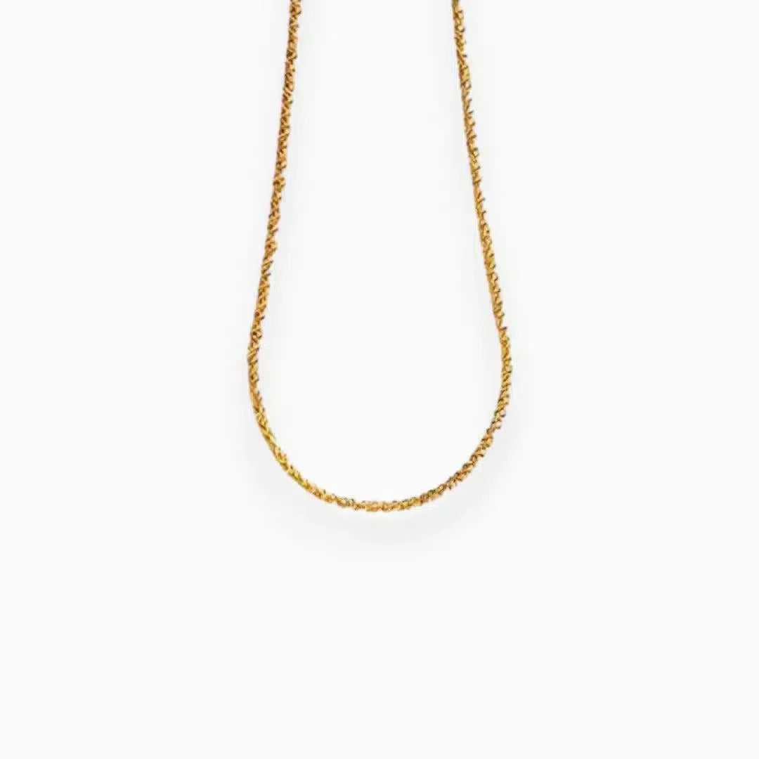 Zariel – Zirconia accents – Necklace-15137989394816-Santi Vento Atelier