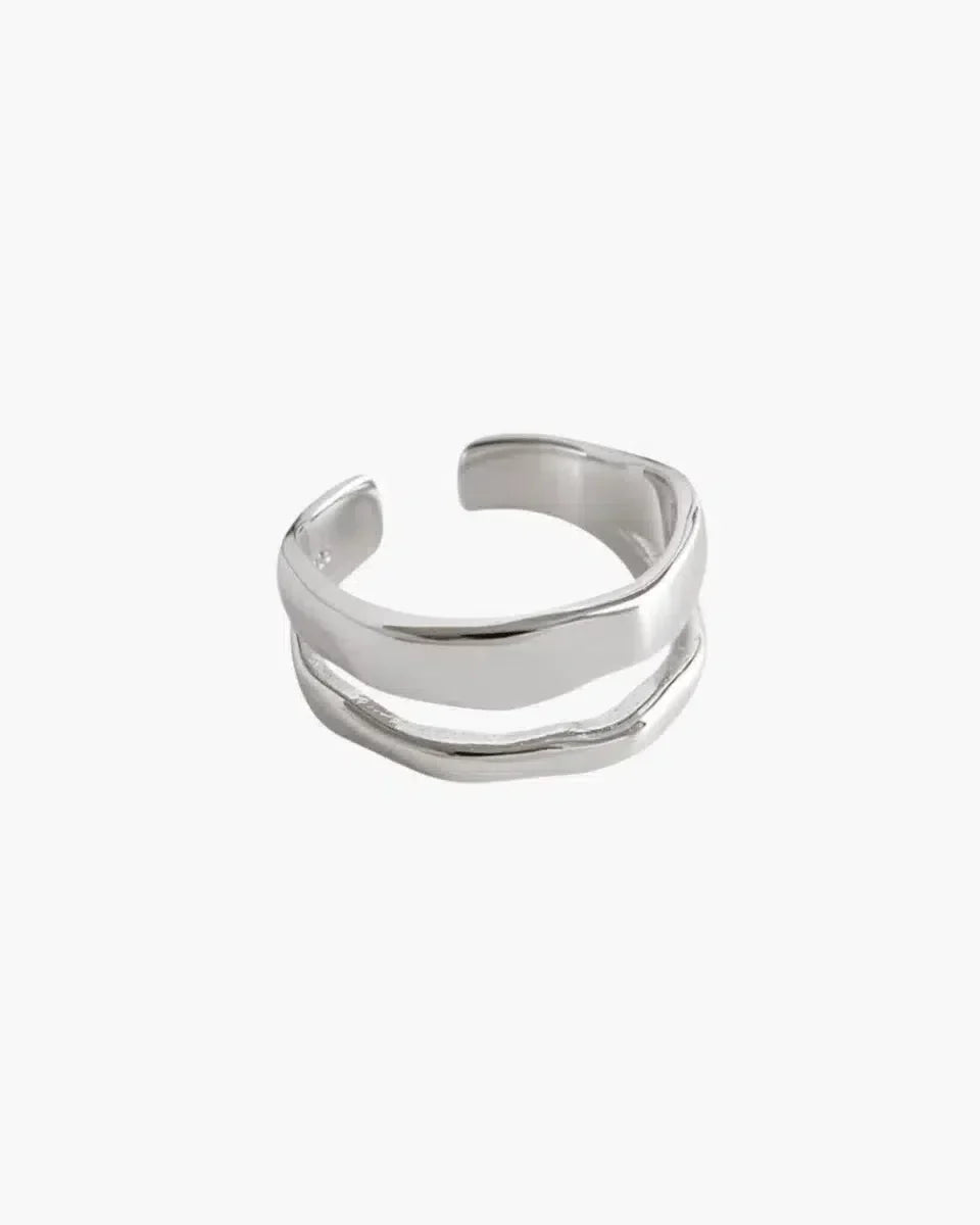 Zenitha – Moon design – Silver ring-15137988608384-Santi Vento Atelier