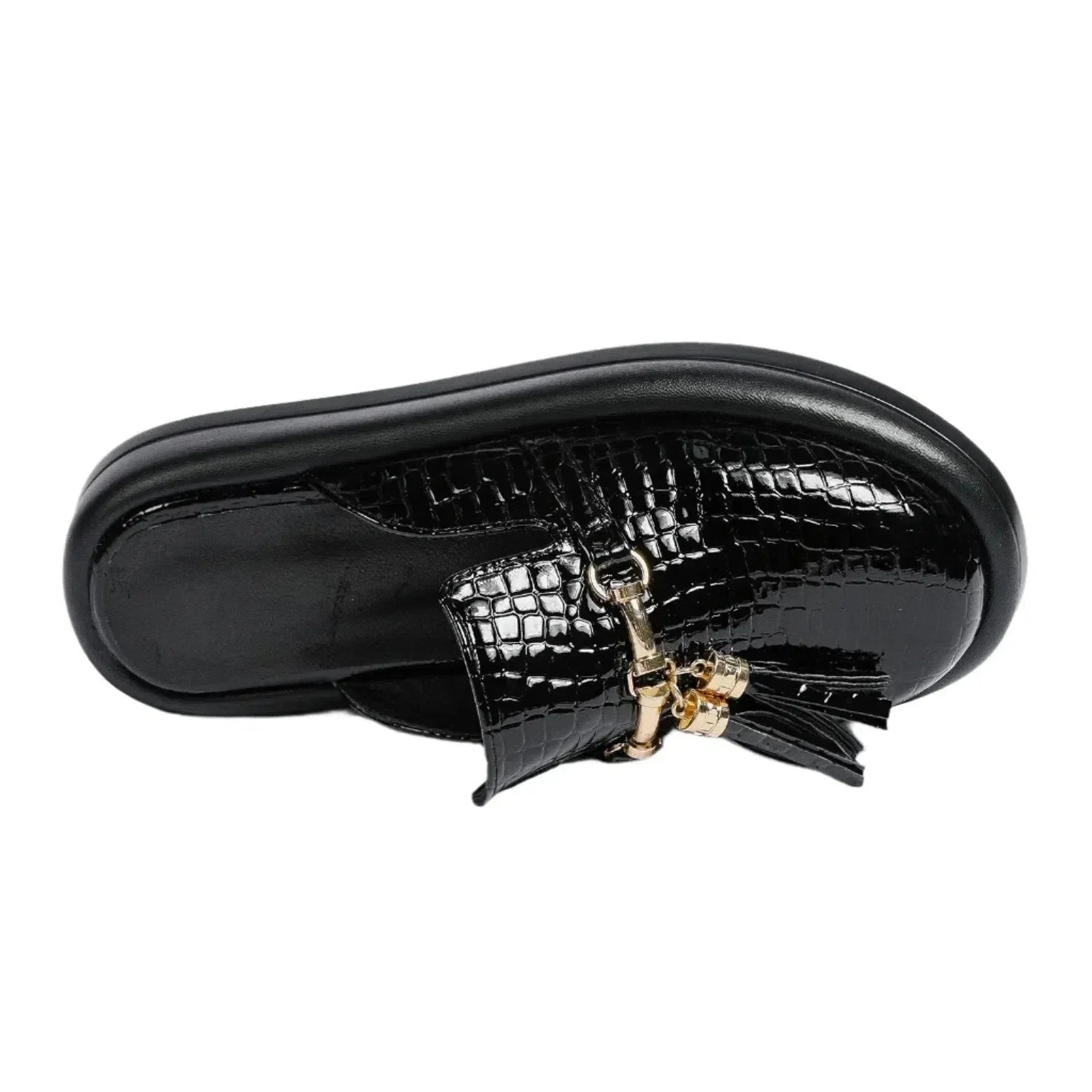 Zéphora – Glossy patent – Leather slides-15137993851264-Santi Vento Atelier